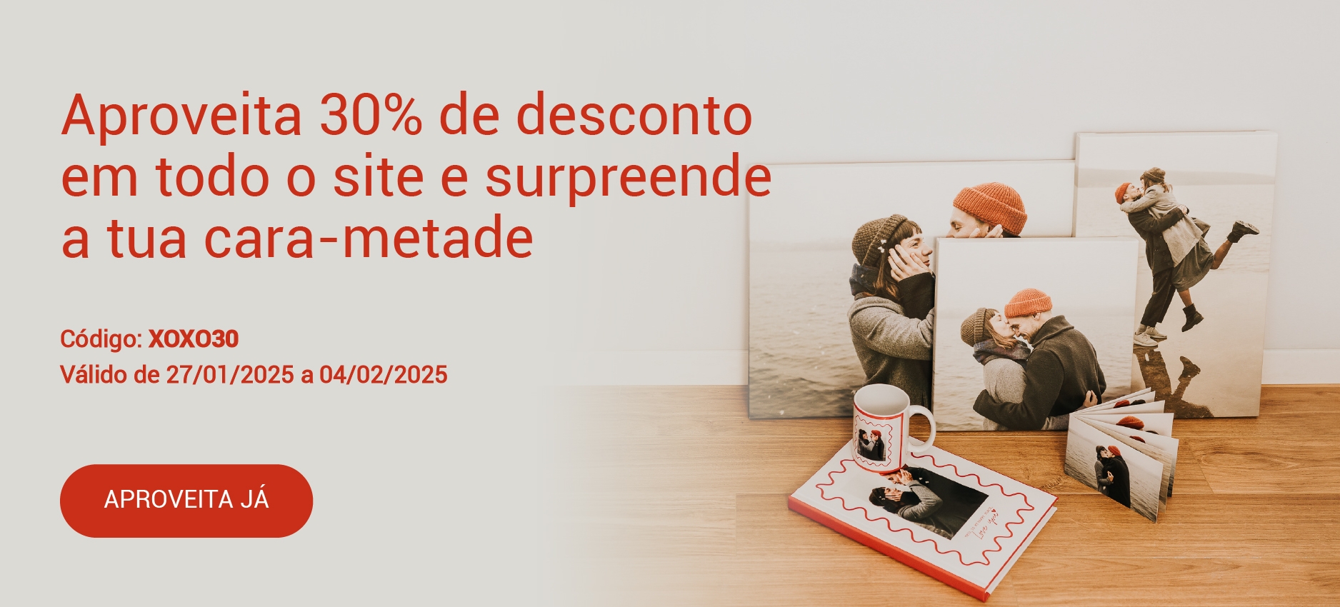 Campanha 30% em todo o site